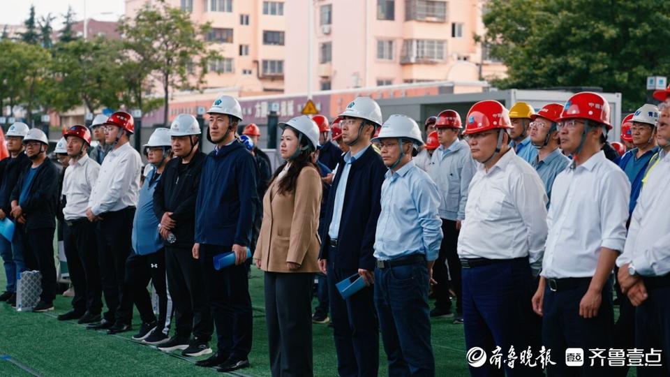 2024年青岛市政道路工程质量现场观摩活动顺利举行(图1)