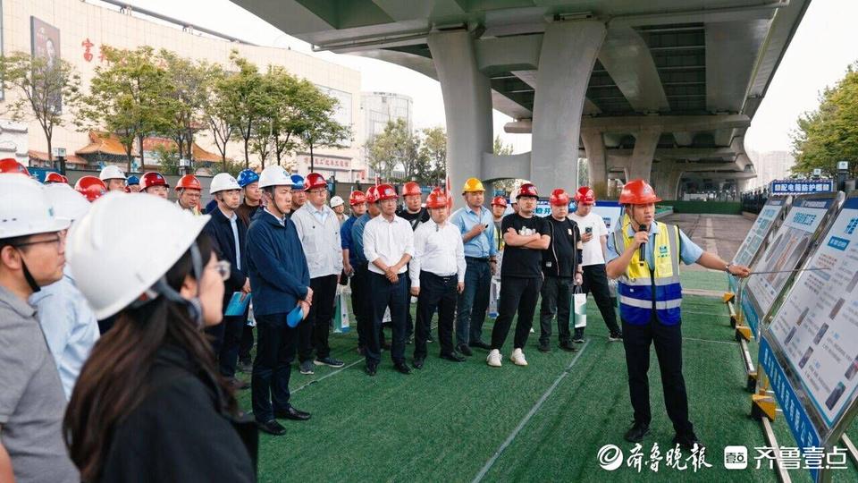 2024年青岛市政道路工程质量现场观摩活动顺利举行(图4)