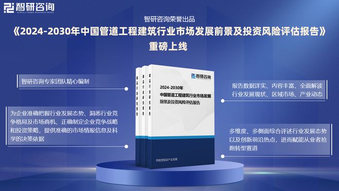 中国管道工程建筑行业市场发展前景分析报告（智研咨询发布）(图1)