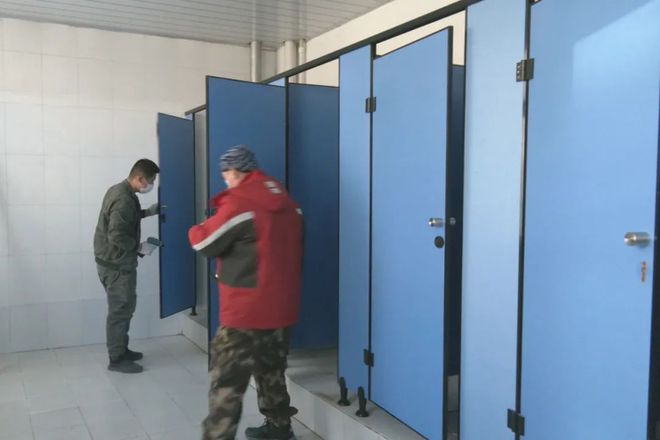 北林：校园厕所焕新颜 健康环境伴学行(图2)