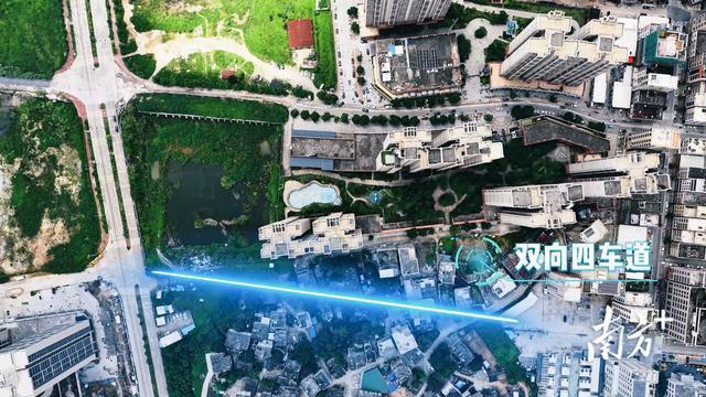 电城镇典型镇路网建设开工城南路东延线预计年底通车(图2)