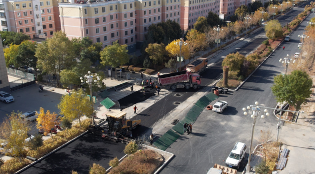 肃北：城市更新惠民生 宜居画卷渐铺展(图1)