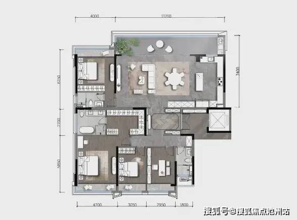 官盛大开幕@重庆建发望江云启官方售楼处发布：天际线封神之作(图15)